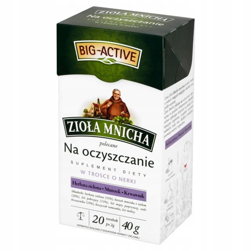 Čisticí čaj Big-Active Monk's Čaj 20 t