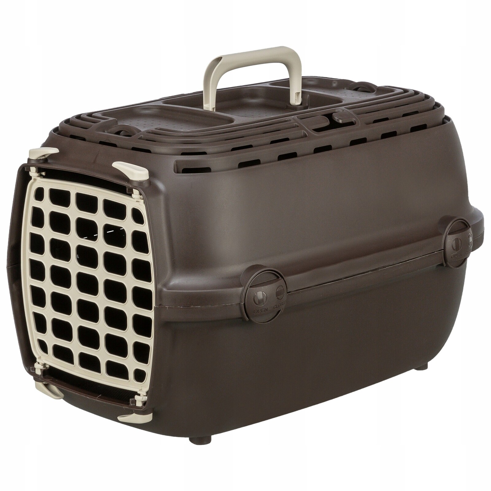 přepravka Relax 1 pro psa kočku hnědá Xs 32x30x48 cm do 6 kg