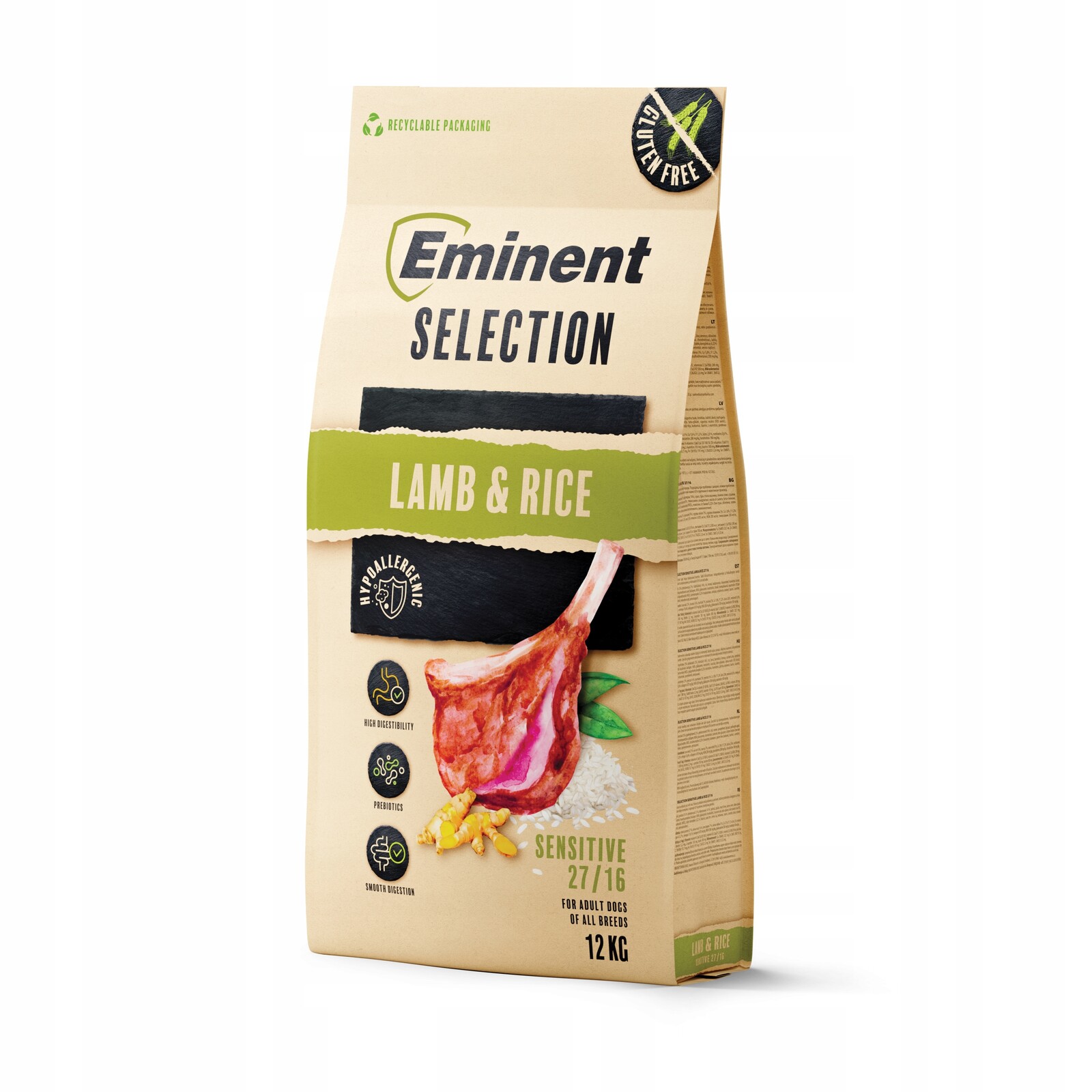 Eminent Selection Sensitive Lamb & Rice 12 kg