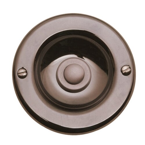 Miskové tlačítko Grothe KS 2071 MS-BRÜN kalená mosaz-černá 64132