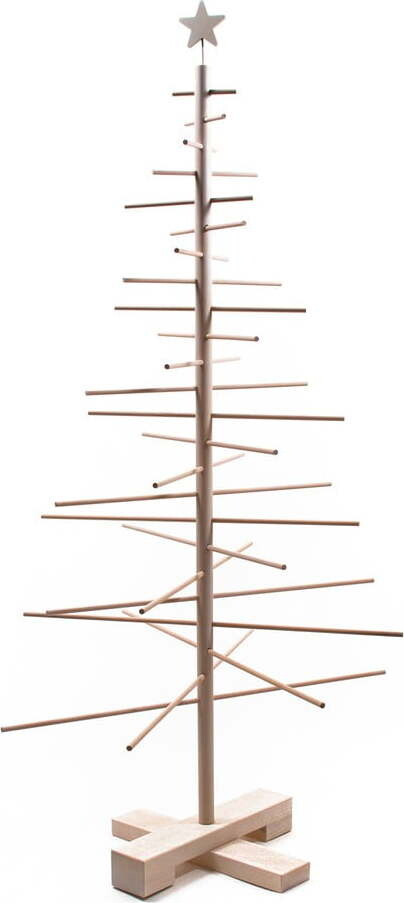 Dřevěný vánoční stromek Nature Home, výška 125 cm