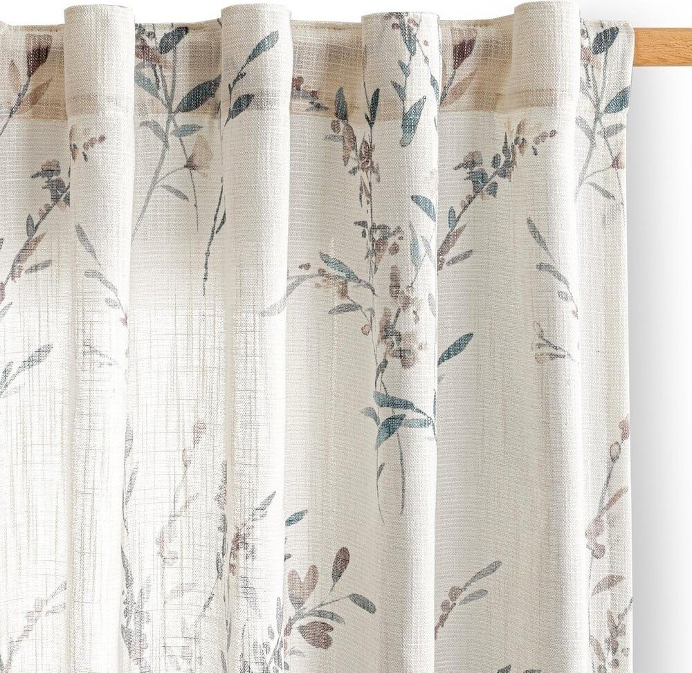 Krémový závěs 135x250 cm Ramita – Restilo