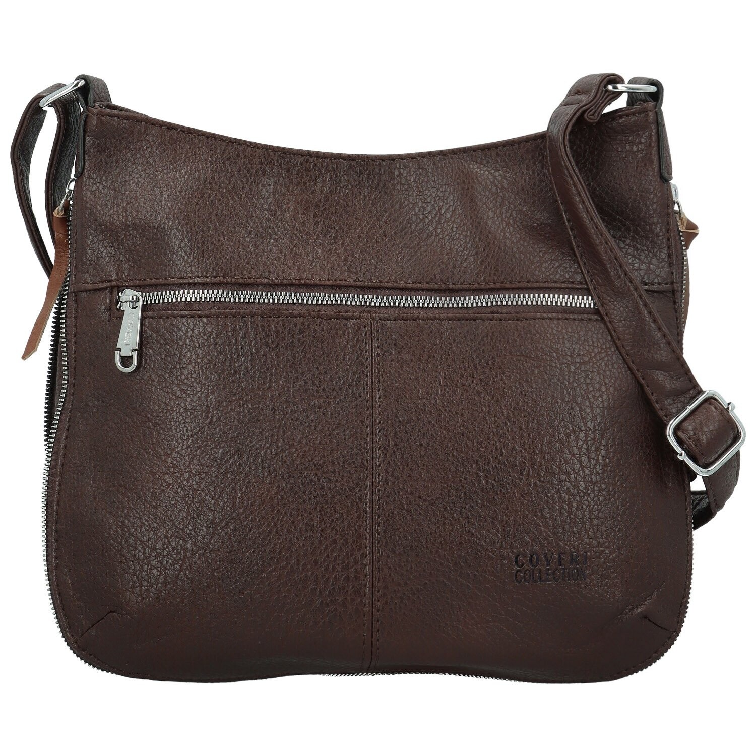 Dámská crossbody kabelka coffee - Coveri Kara coffee