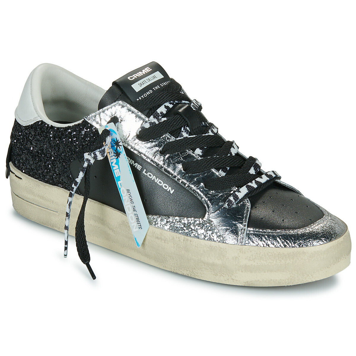 Crime London  SK8 DELUXE  Černá