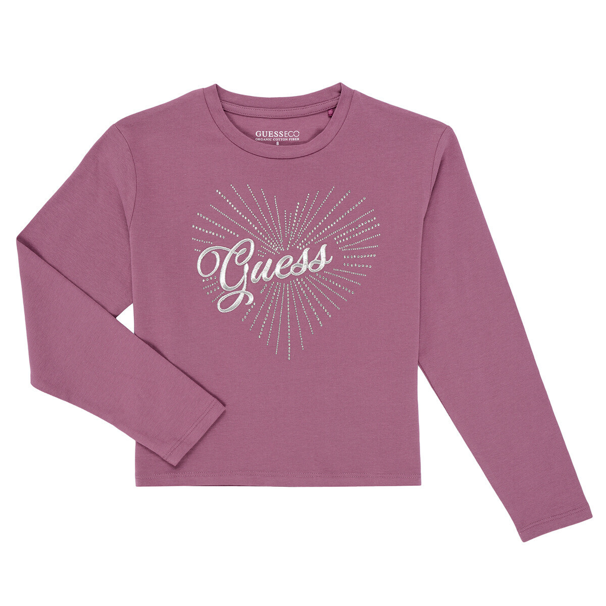 Guess  MIDI LS T-SHIRT  Růžová