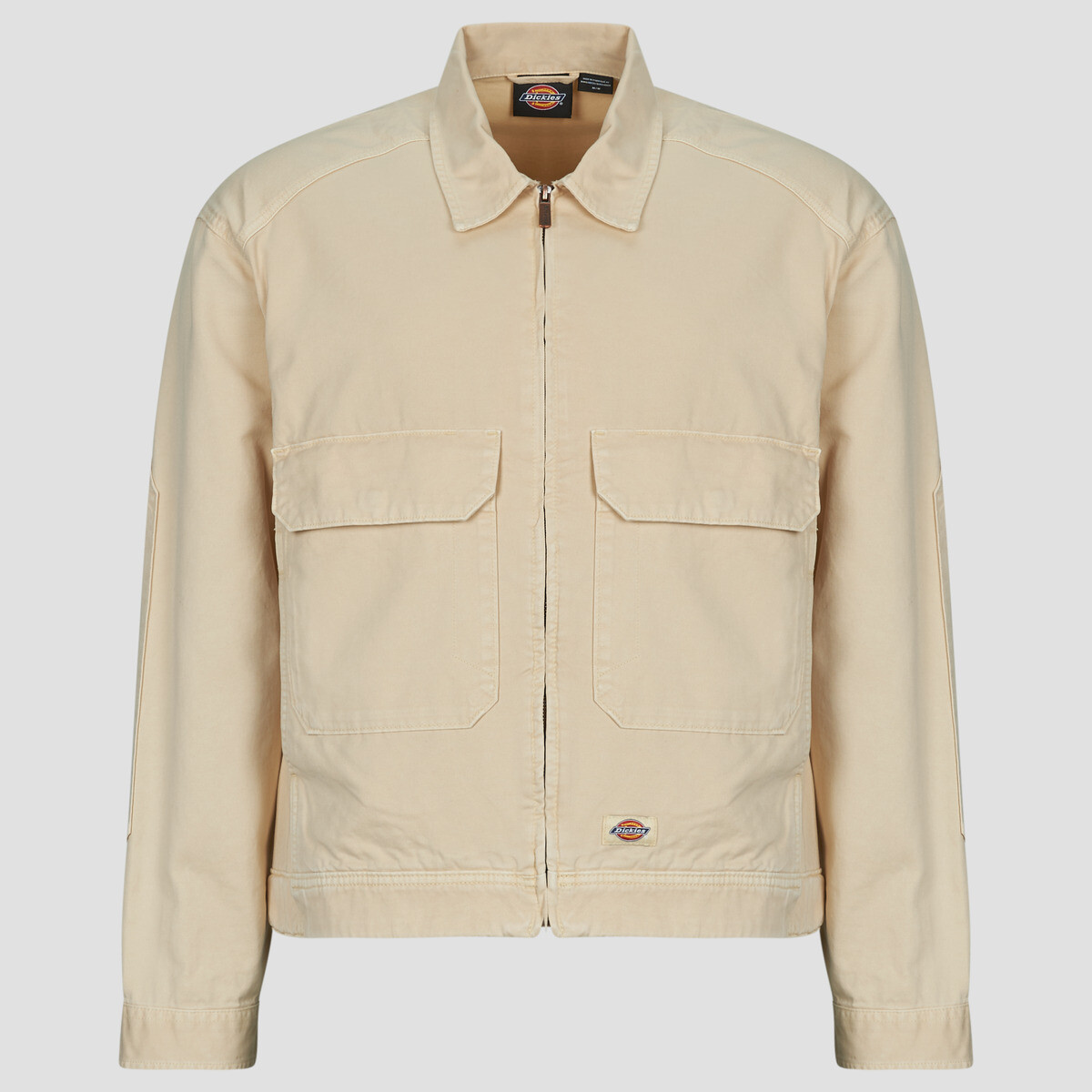 Dickies  FORT SMITH TRUCKER JACKET WOOD ASH  Béžová