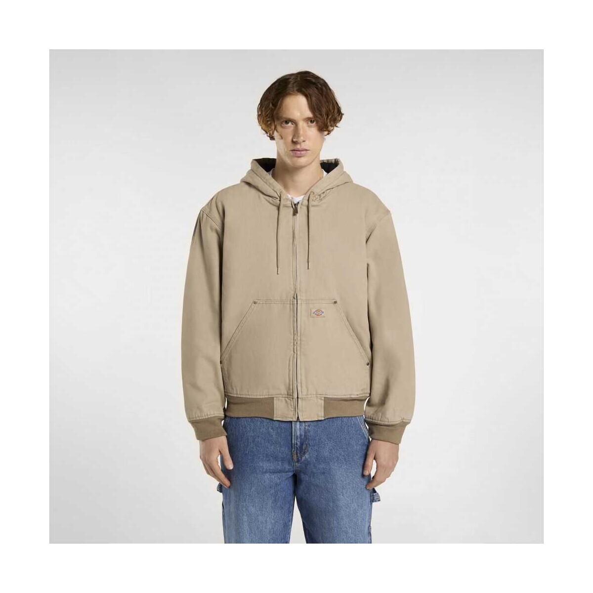 Dickies  Hilham hooded canvas jacket  Béžová