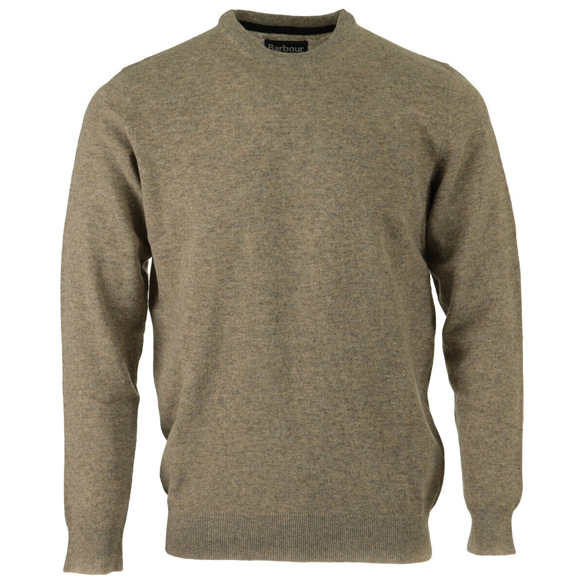Barbour  Essential Lamswool Crew Neck  Béžová
