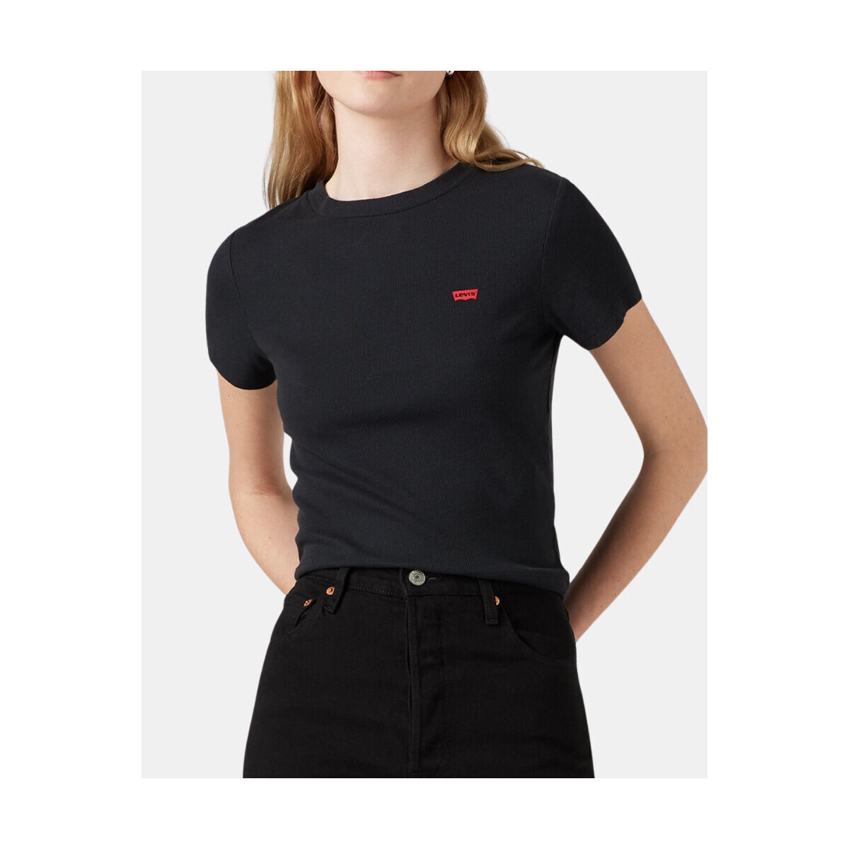 Levis  A7419 0014 ESSENTIAL SPORTY TEE  Černá