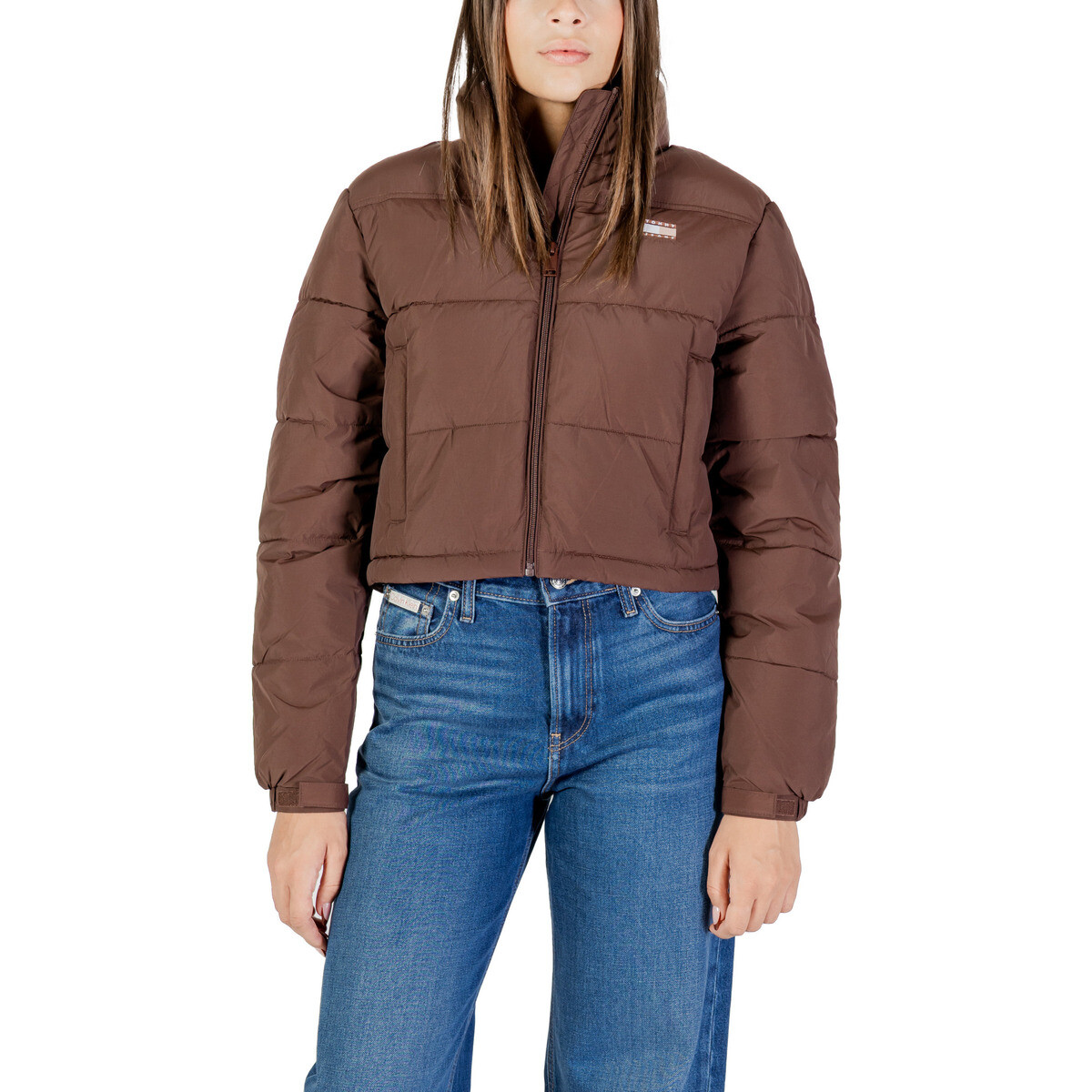 Tommy Hilfiger  TJW FLAG BACK CROP E DW0DW21620  Hnědá