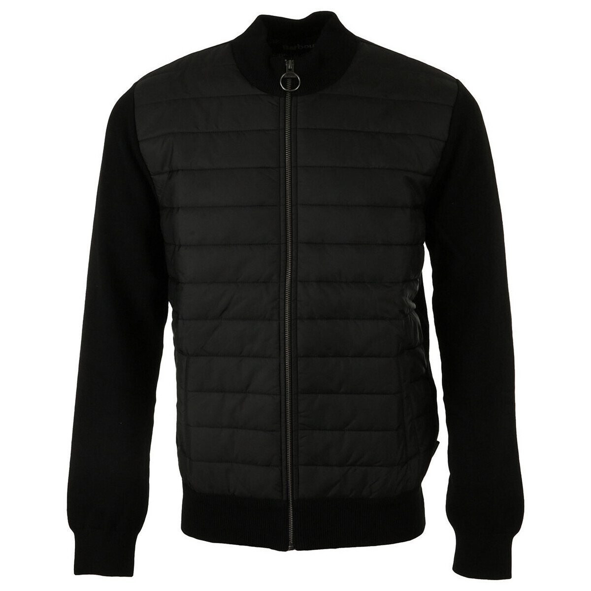 Barbour  Essential Carn Baffle Zip  Černá