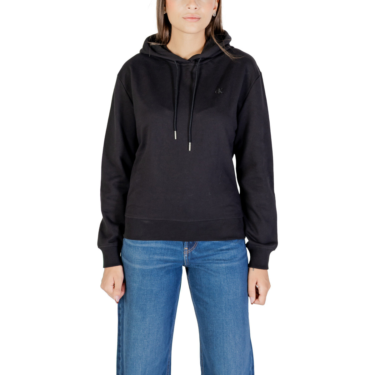 Calvin Klein Jeans  LS ARCHIVE TERRY LV047C224G  Černá