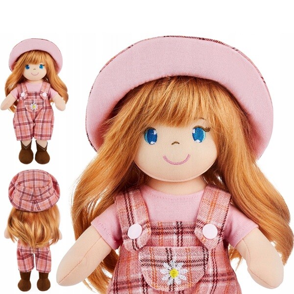 Látková panenka Julka 35 cm Smily Play