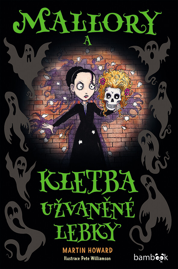 Kniha: Mallory a kletba užvaněné lebky od Howard Martin