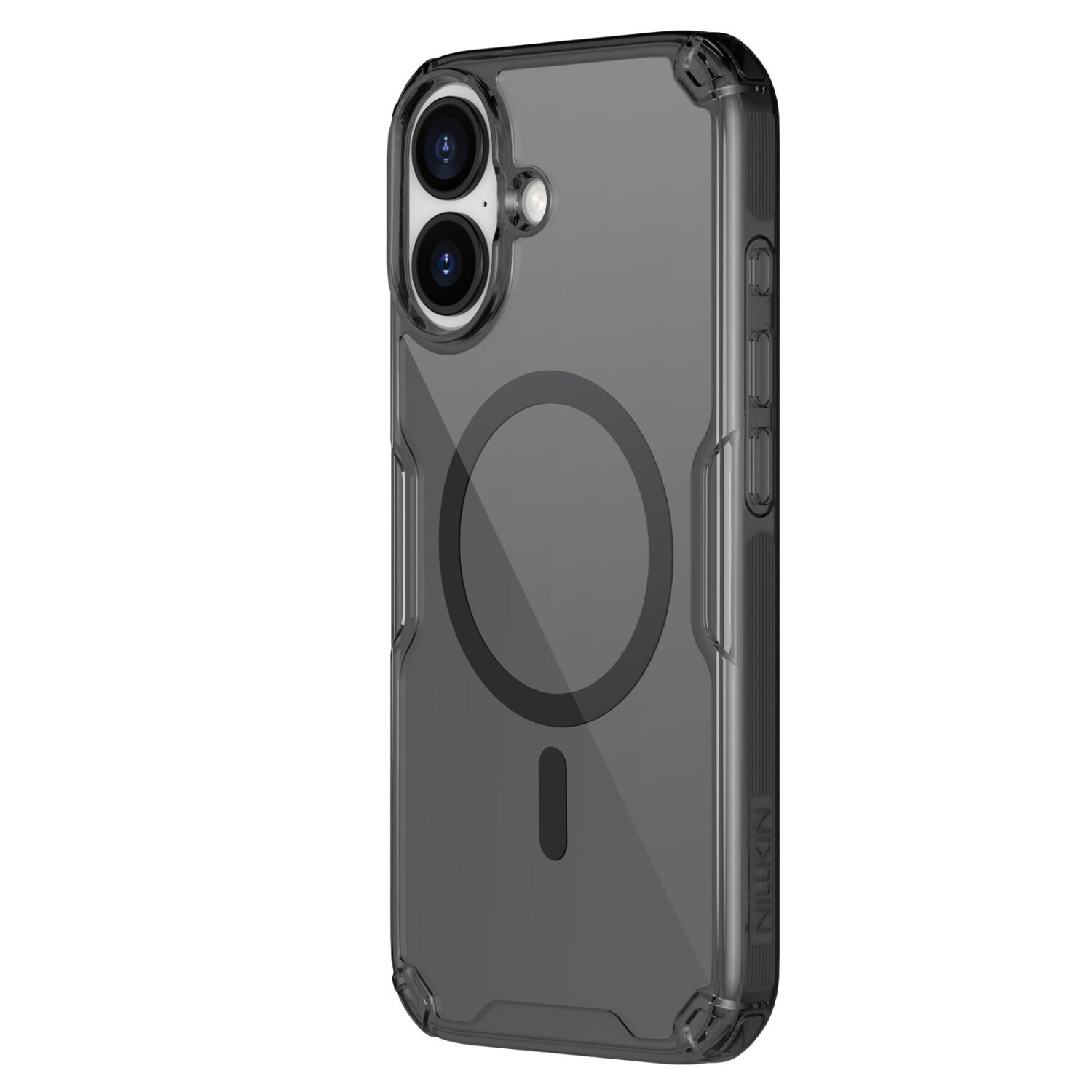 Zadní kryt Nillkin Nature TPU PRO Magnetic pro Apple iPhone 17, transparentní černá