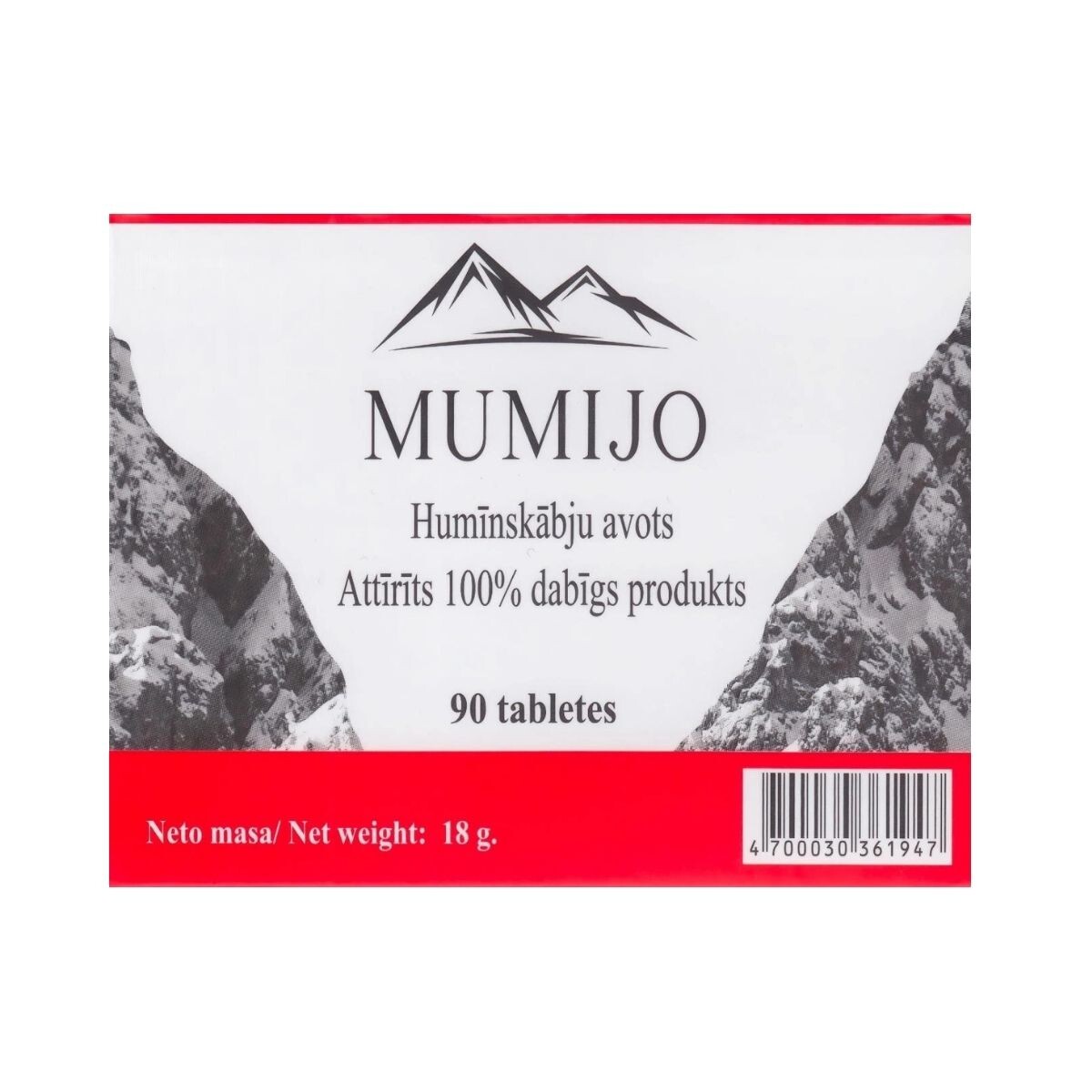 Altajské mumio Shilajit - 90 tablet - BIOVIT LLC