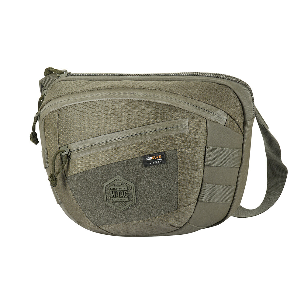 Taška přes rameno M-Tac Sphaera Hex Hardsling Bag Large Velcro - ranger green