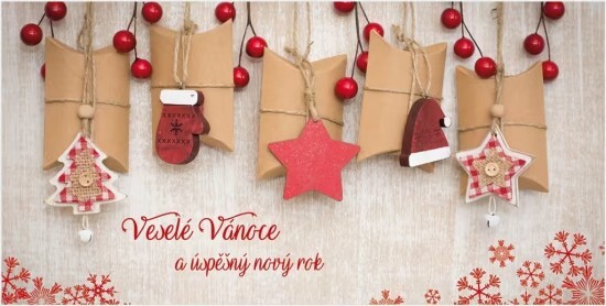 Vánoční blahopřání Stil JN