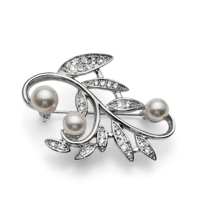 Oliver Weber Brož Leaf Pearl 8360