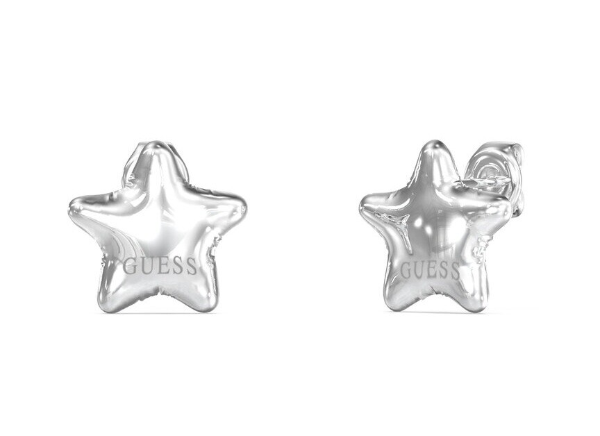 Guess Ocelové náušnice Hvězdičky Iconique JUBE05547JWRHT/U