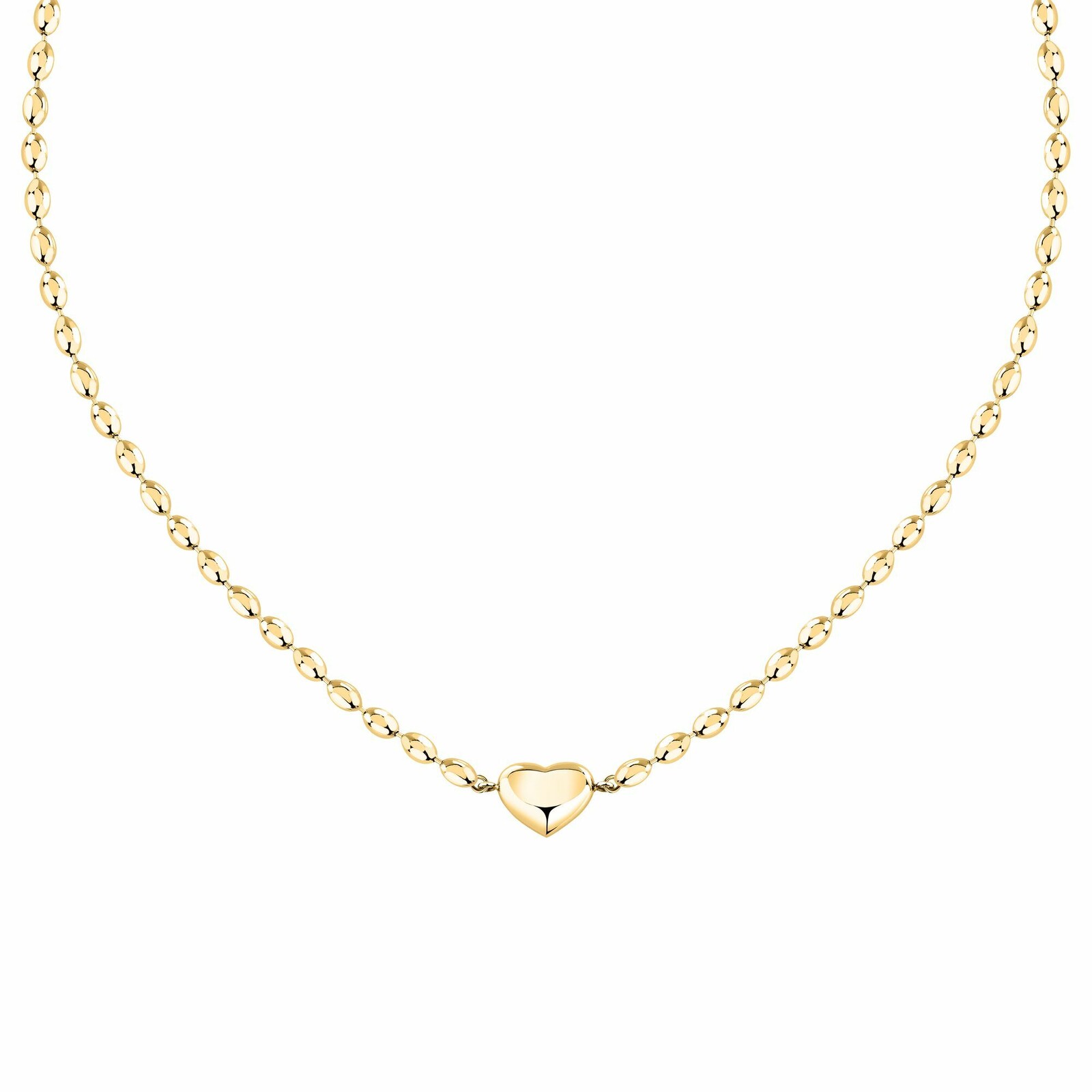 Morellato Romantický pozlacený náhrdelník Intrecci SAZC06