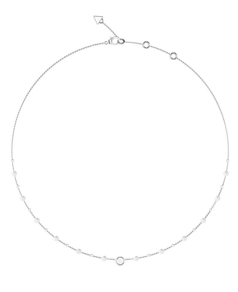 Guess Půvabný náhrdelník s perličkami Tiny Pearly JUBN05515JWRHT/U