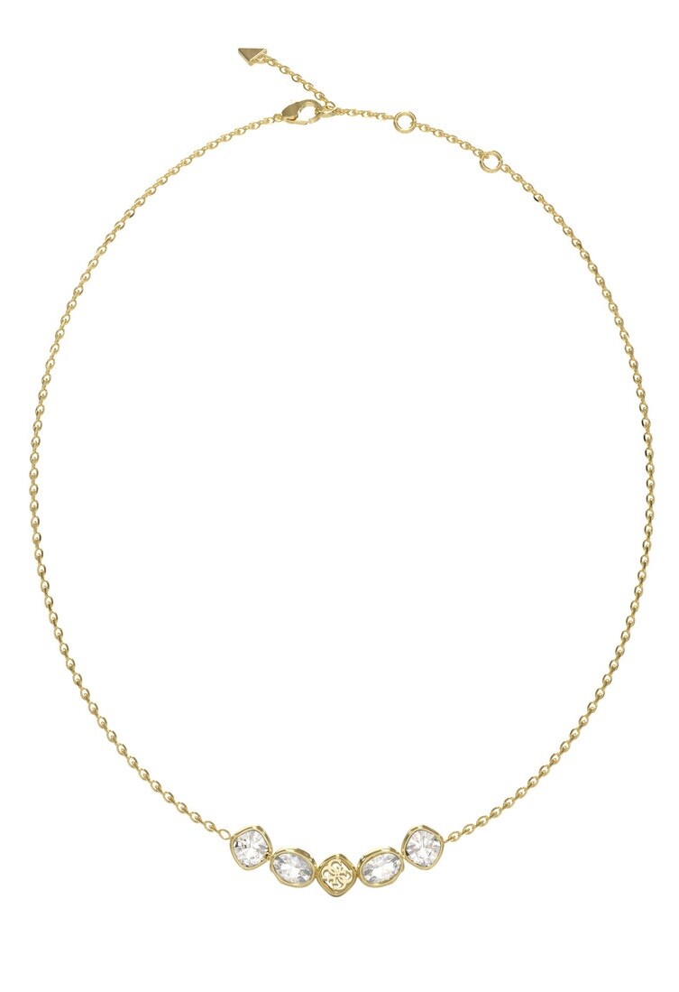 Guess Třpytivý náhrdelník s čirými krystaly Mamounia JUBN05569JWYGT/U