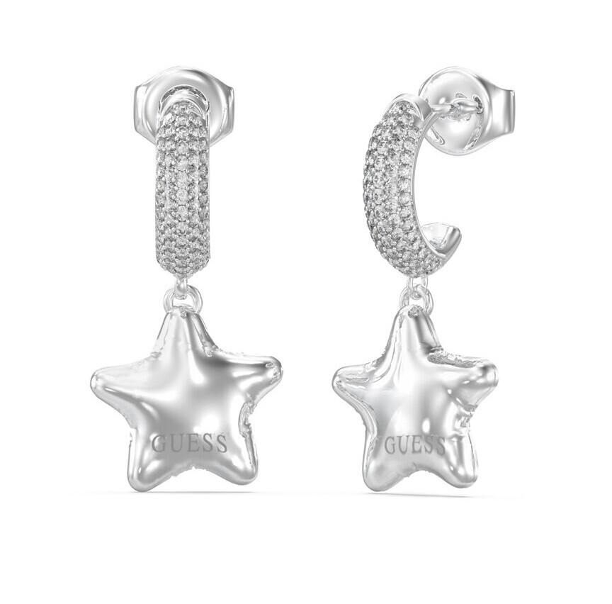 Guess Jedinečné náušnice s hvězdičkou Iconique JUBE05548JWRHT/U