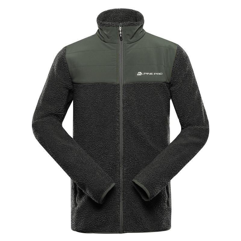 Alpine Pro FERAD 2 zelená pánská mikina