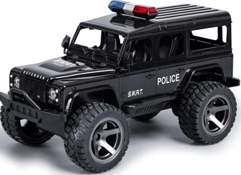 IQ models Land Rover Defender Police S.W.A.T. černý