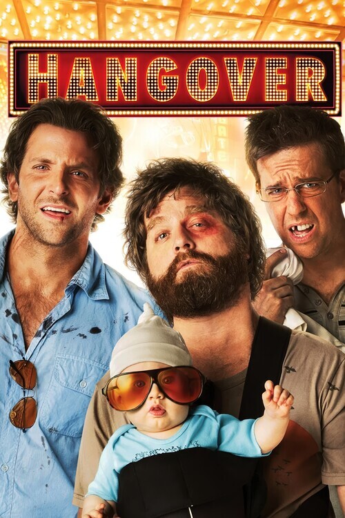 Europosters Ilustrace The Hangover (2009), 26.7 × 40 cm