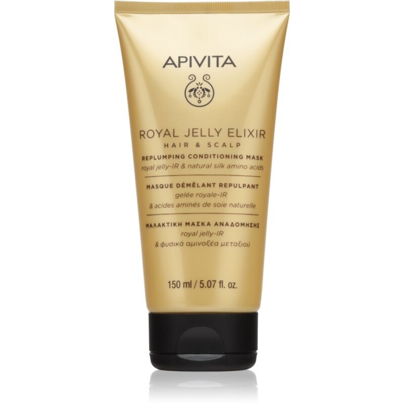 Apivita Royal Jelly Elixir Replumping Conditioning Mask kondicionér a maska 2 v 1 150 ml