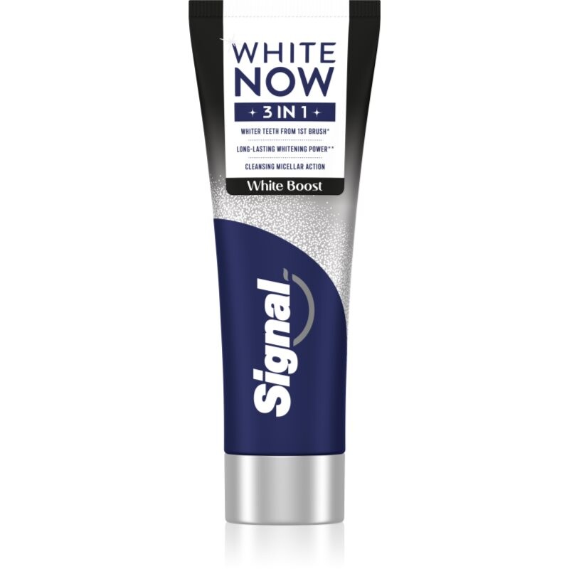Signal White Now 3-in-1 bělicí zubní pasta White Boost 75 ml