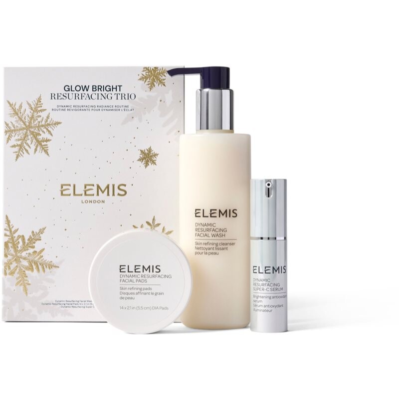 Elemis Holiday Collection Glow Bright Resurfacing Trio dárková sada