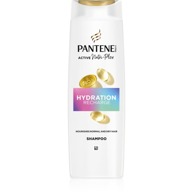 Pantene Pro-V Active Nutri Plex Hydration Recharge vyživující šampon pro obnovu a posílení vlasů 400 ml