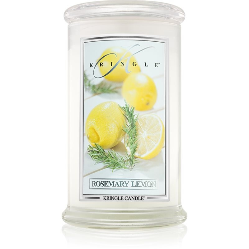 Kringle Candle Rosemary Lemon vonná svíčka 624 g