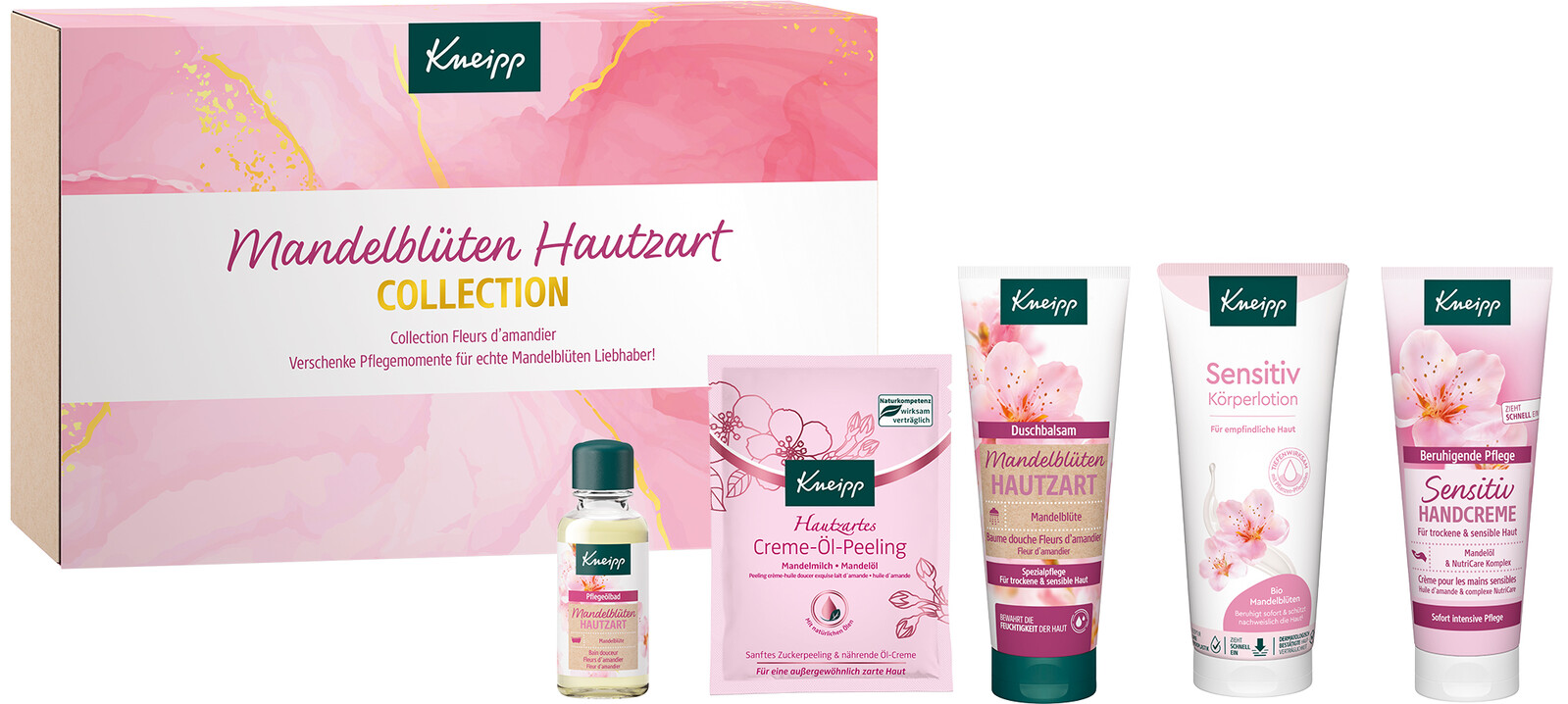 Kneipp Dárková sada tělové péče Mandlové květy