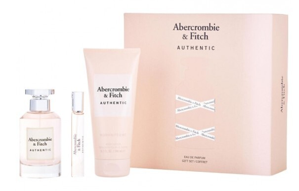 Abercrombie & Fitch Authentic Woman - EDP 100 ml + tělové mléko 200 ml + EDP 15 ml