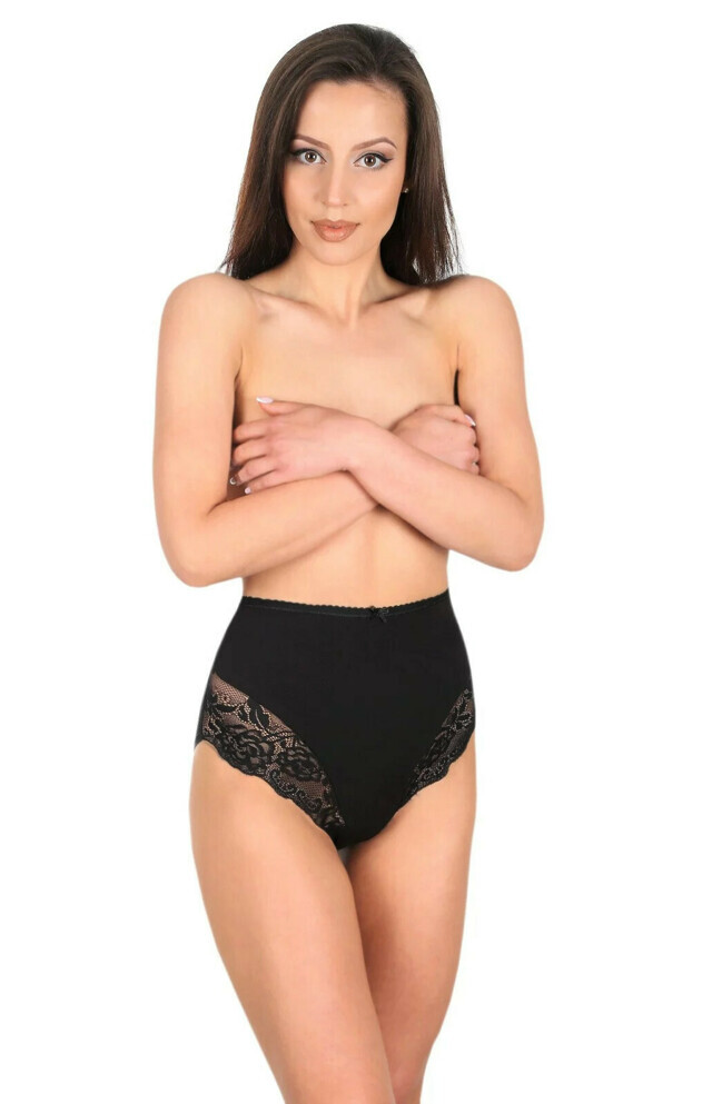 Dámské kalhotky Tessa Černá - Funny Day - 3XL - černá