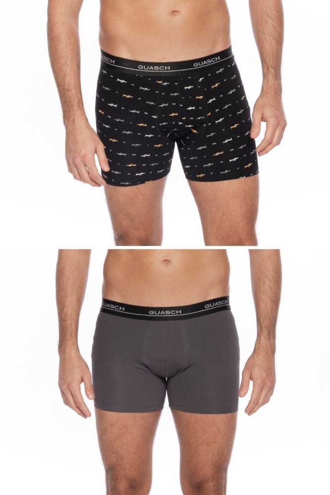 Pánské boxerky LEO z elastické bavlny