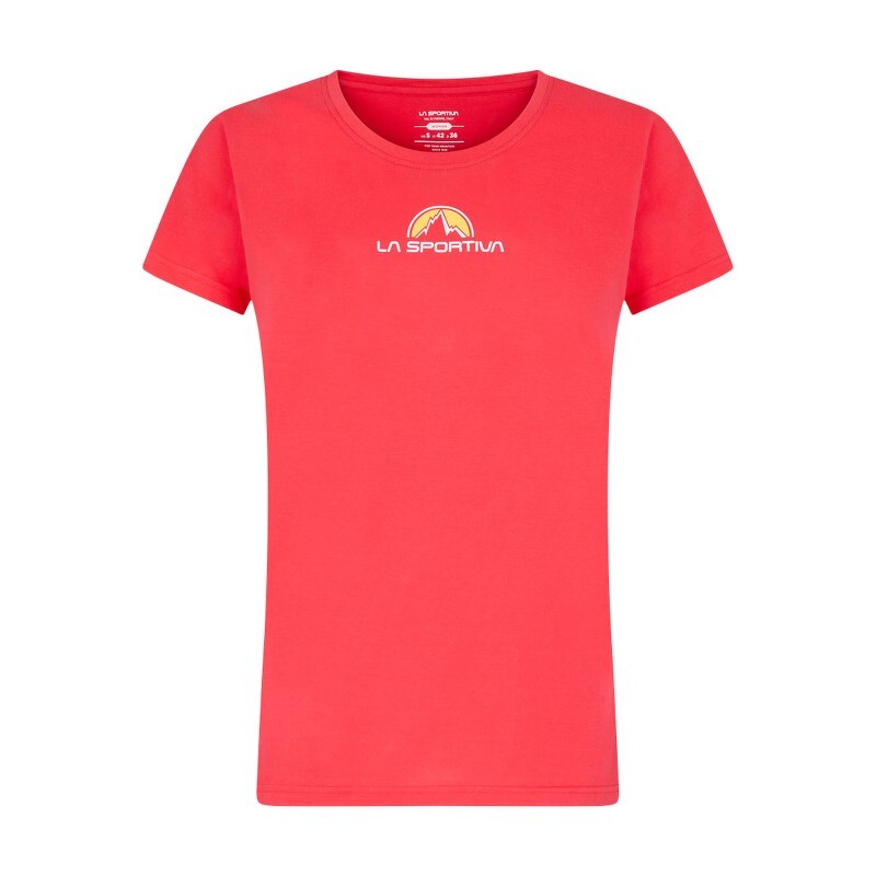 La Sportiva Brand Tee W XS Hibiscus