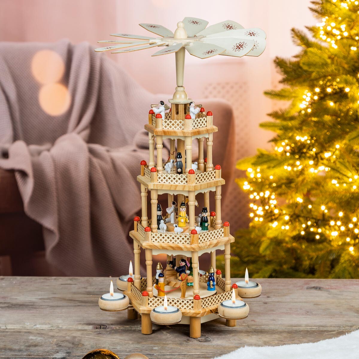 Vánoční pyramida, 53,5 cm