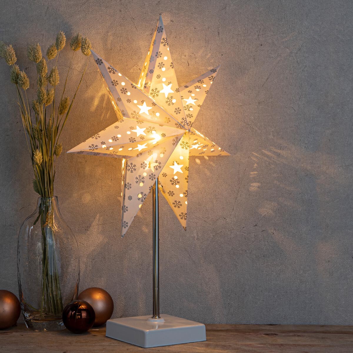 Papírová lampa Hvězda, 35 cm