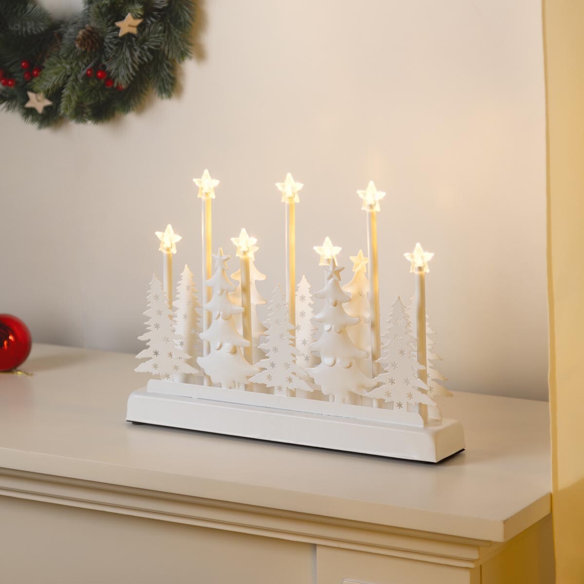 Světelná dekorace Stromky