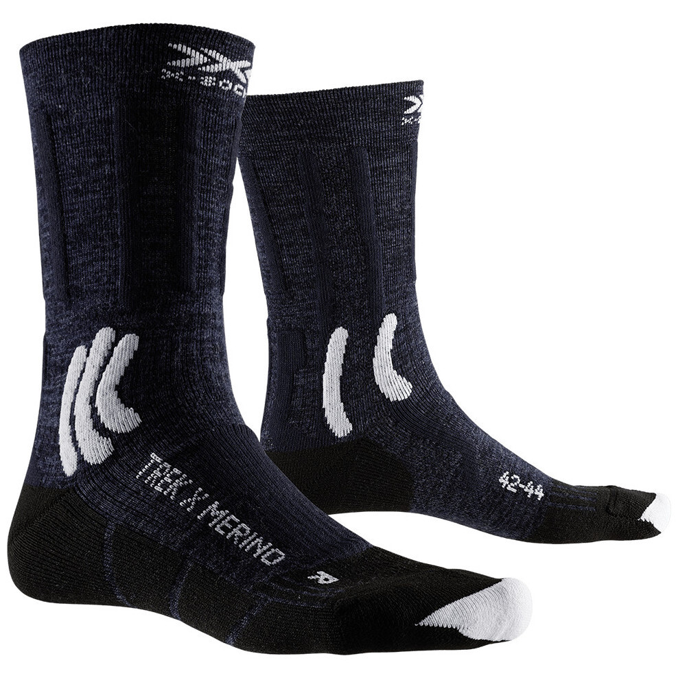 Ponožky X-Socks Trek X Merino Velikost ponožek: 42-44 / Barva: tmavě modrá