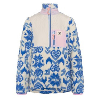 Dámská mikina Kari Traa Rothe Hz Velikost: S / Barva: bílá/modrá