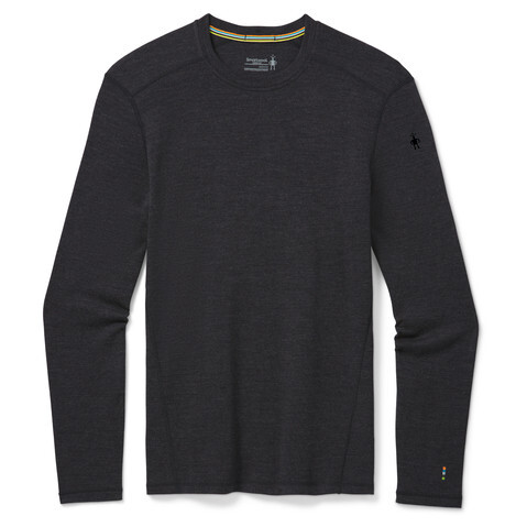 Pánské funkční triko Smartwool M Classic Thermal Merino Base Layer Crew Boxed 2022 Velikost: M / Barva: tmavě šedá
