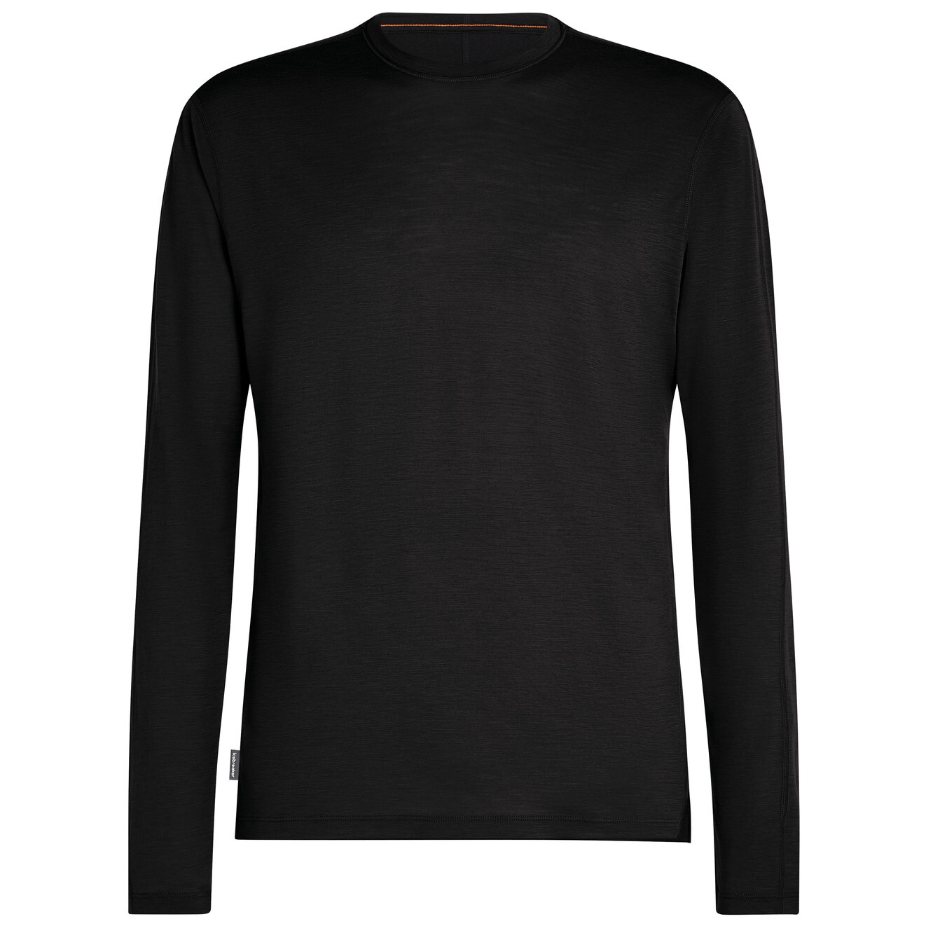 Pánské funkční triko Icebreaker Men 150 MerinoFine™ Ace LS Tee Velikost: M / Barva: černá/šedá