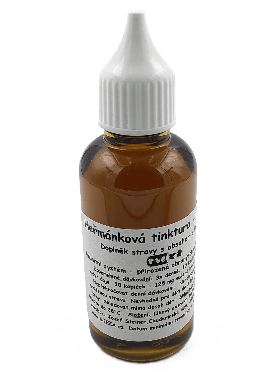 STEZA - Heřmánková tinktura - FORTE 3x 50 ml.