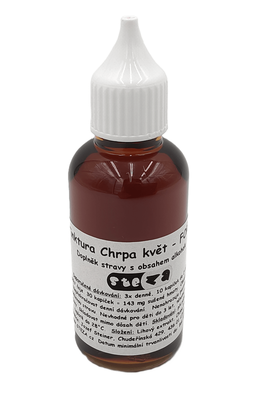 STEZA - Tinktura Chrpa květ - FORTE 5x 50ml.